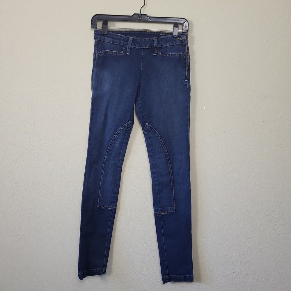 William Rast Womens Blue Regular‎ Fit Low Rise Denim Skinny Jeans Size 24